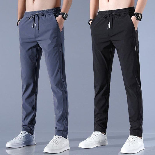 Men's NS Lycra Track Pants Set of 2