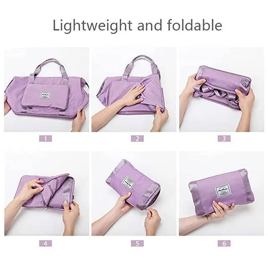 Water proof foldabe travel duffel bag
